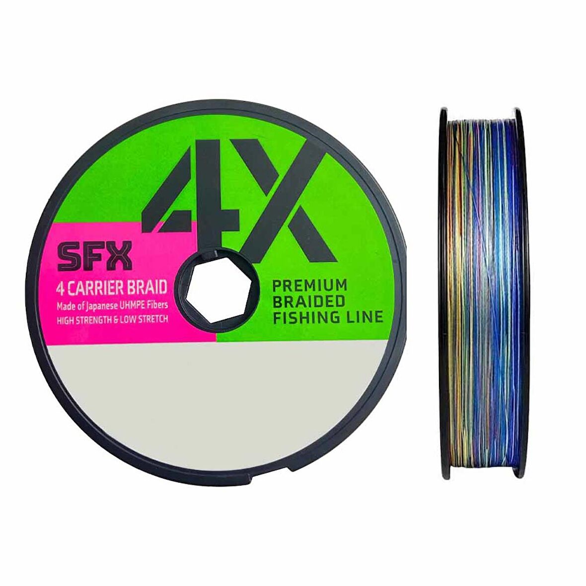 Sufix 4x Carrier İp Misina MULTICOLOR 0.165MM - 100M - 8.6KG