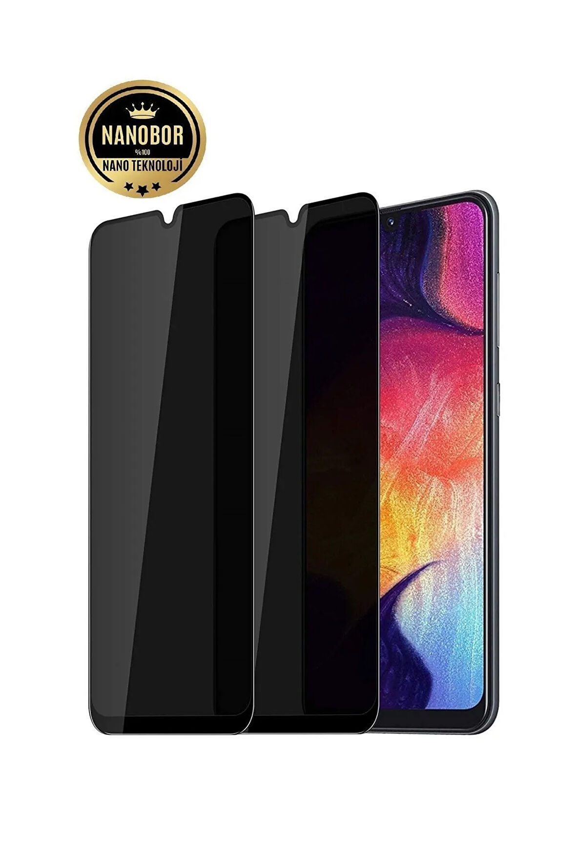 Samsung Galaxy A50 A30 A20 Hayalet Nano Ekran Koruyucu Kırılmaz Cam - Ince Ve Esnek