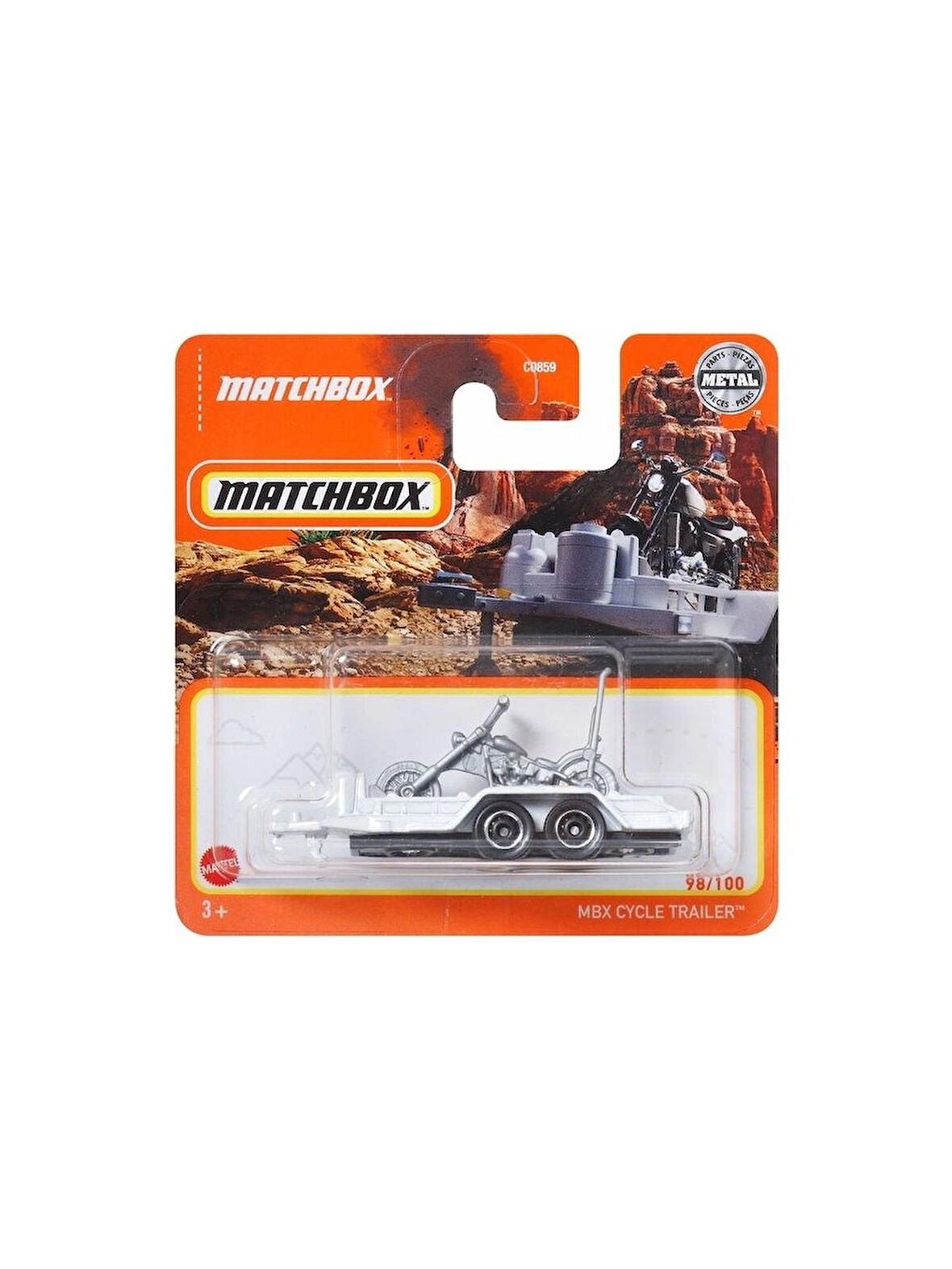 Matchbox MBX CYCLE TRAILER TEKLİ METAL ARAÇLAR HFT19