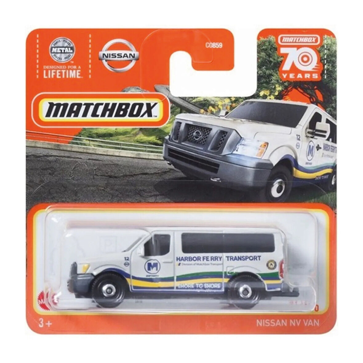 Matchbox 1/64 Ölçek Tekli Regular Arabalar HLD12 Nissan NV Van