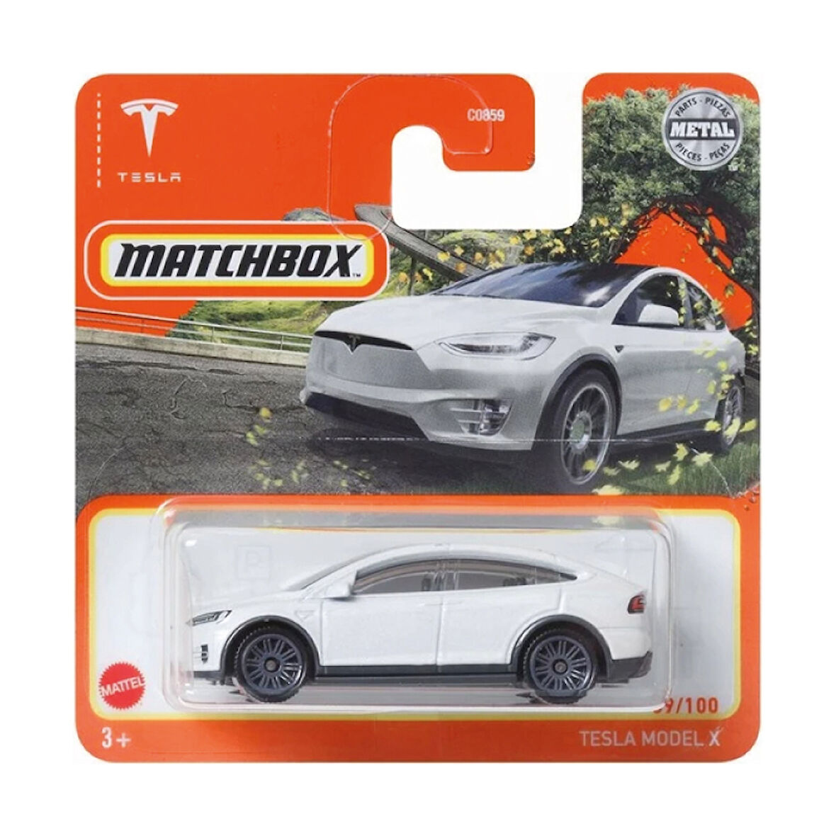 Matchbox 1/64 Ölçek Tekli Regular Arabalar HFR40 Tesla Model X