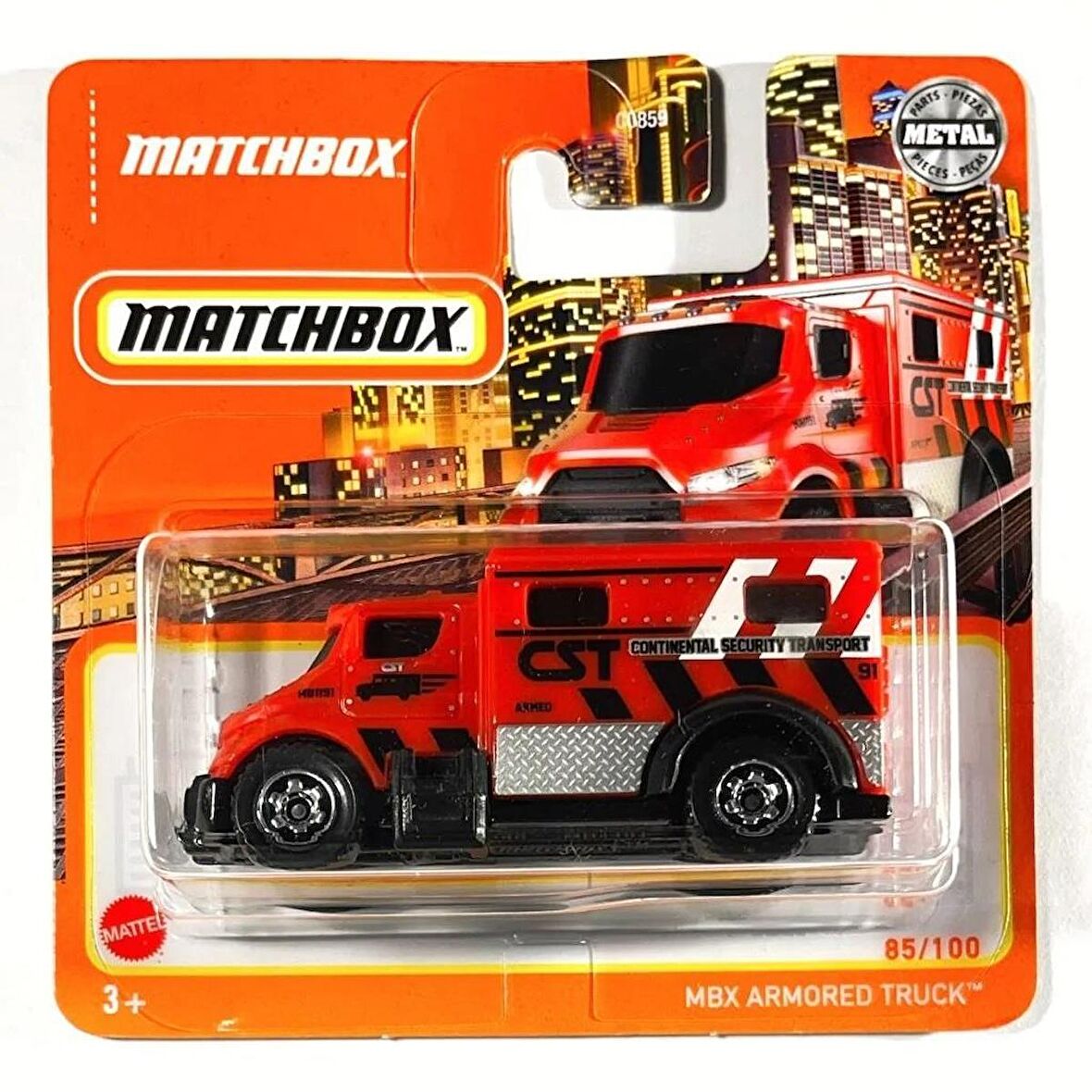 C0859 Matchbox 1:64 Tekli Arabalar MBX ARMORED TRUCK HFT06