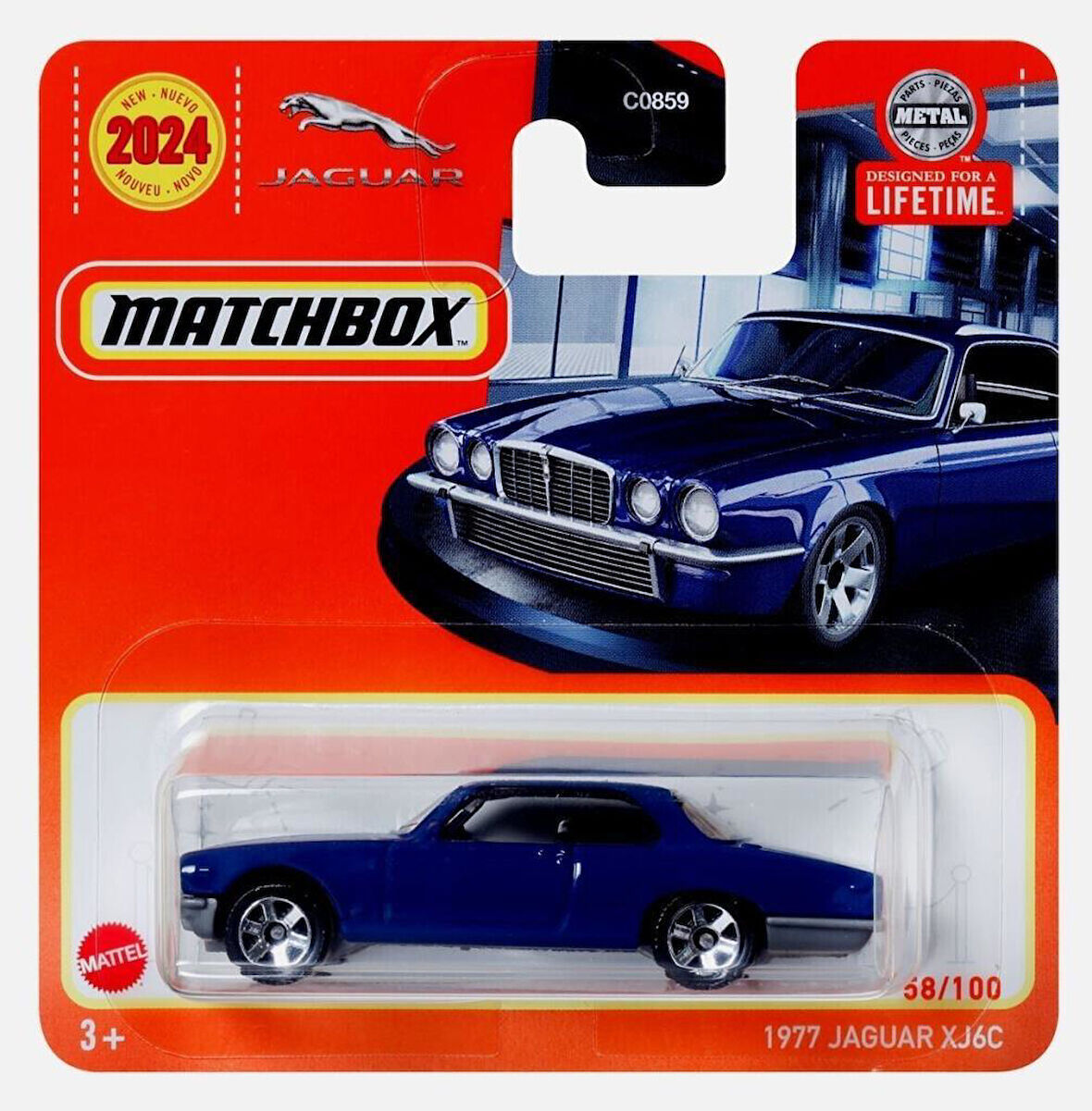 C0859 Matchbox 1:64 Tekli Arabalar 1977 Jaguar XJ6C HVN26