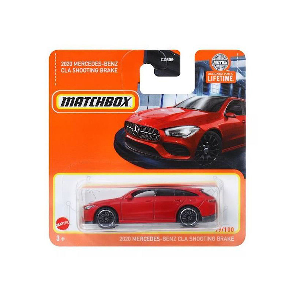 C0859 Matchbox 1:64 Tekli Arabalar 2020 Mercedes-Benz CLA Shooting Brake HVP18