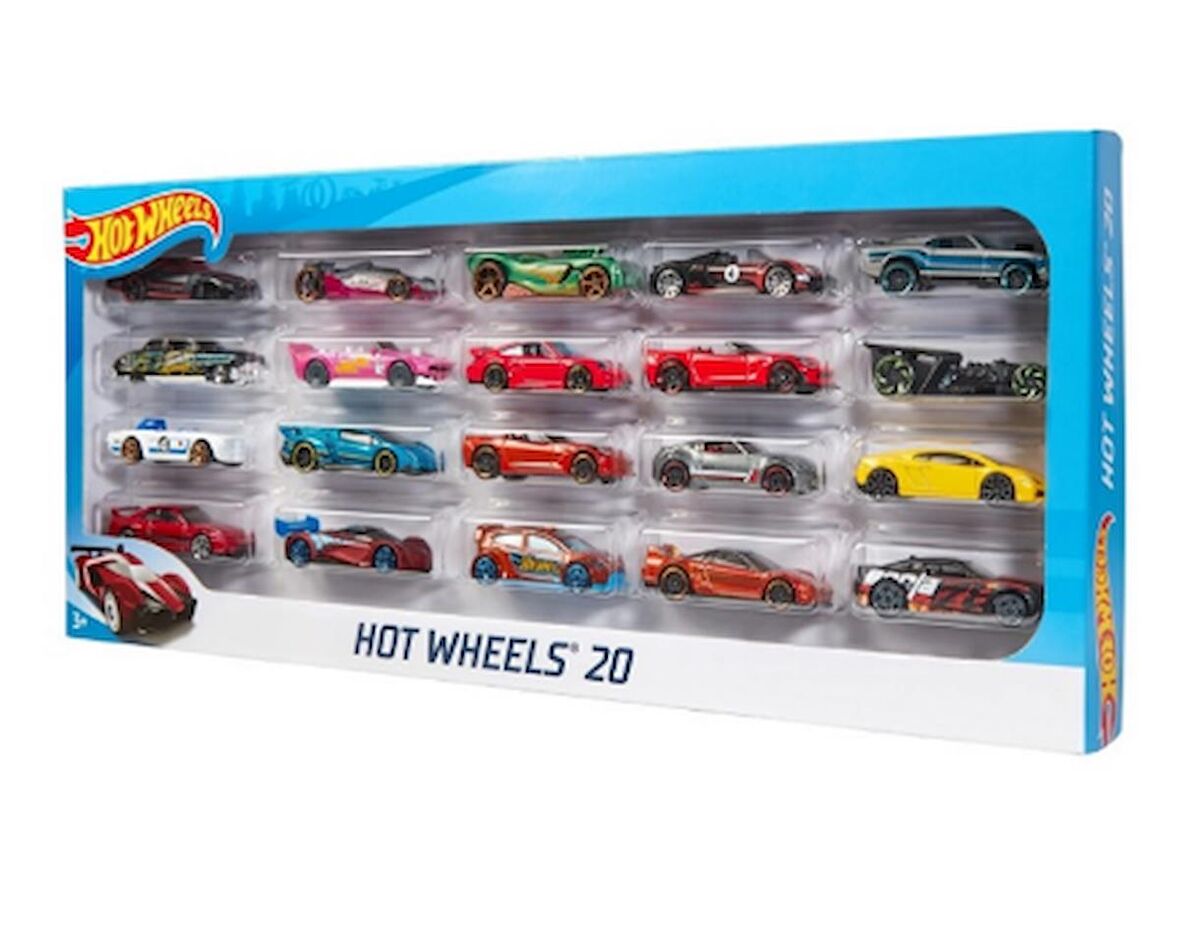 Hot Wheels H7045 20'li Araba Seti Oyuncak