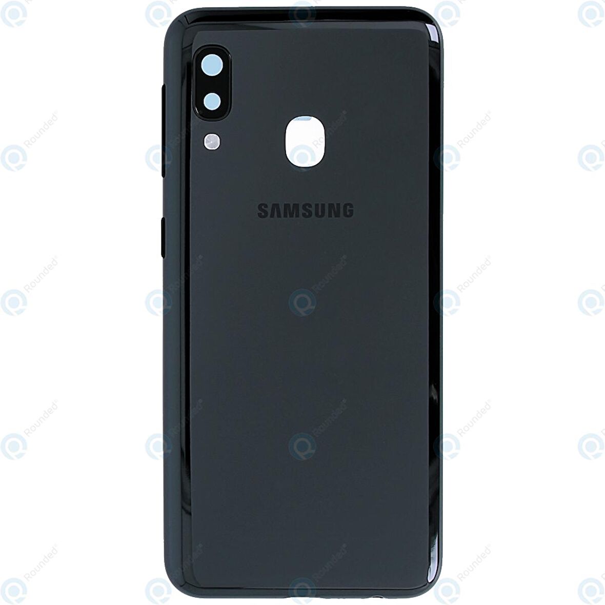 BYR Samsung A20 E Siyah Kasa + Kapak + Yan Tuşlar, LENS HARİÇ