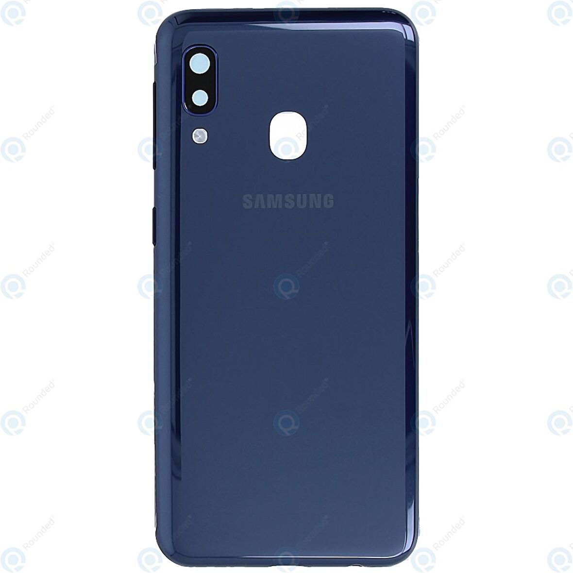 BYR Samsung A20 E Mavi Kasa + Kapak + Yan Tuşlar, LENS HARİÇ