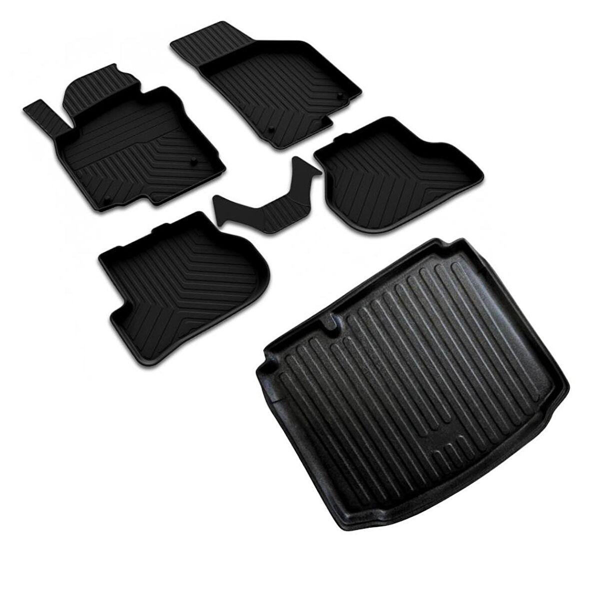 Audi A3 HB Ferrous 4D  Paspas ve 3D Bagaj Havuzu 2004 2012
