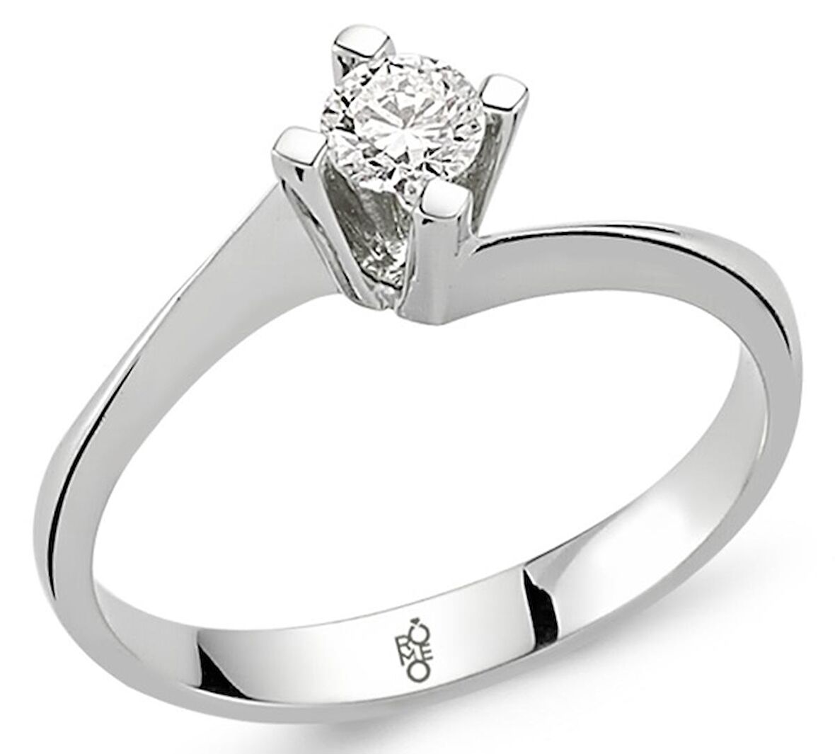 0.30 Ct Tektaş Pırlanta Yüzük RM-10015