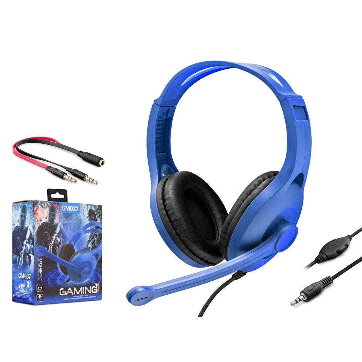 PC OYUN KULAKLIK MİKROFONLU ESCOM GM-037