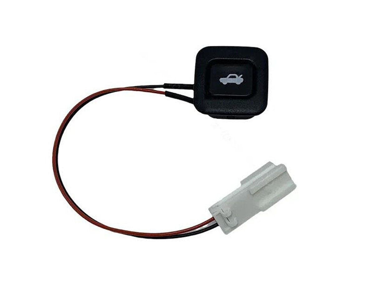 Universal Araç Bagaj Açma Düğmesi - Siyah Renk