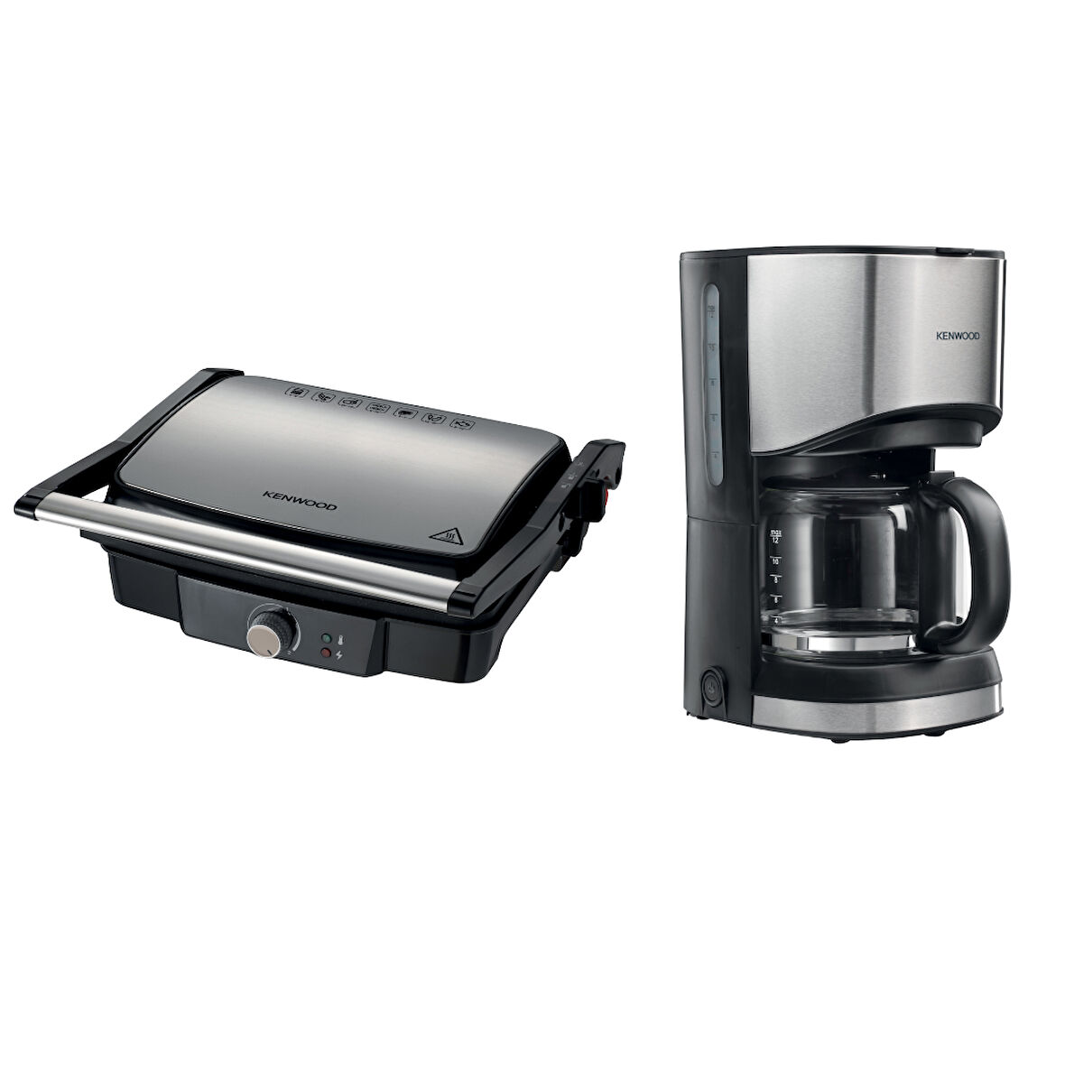Kenwood HGM30.000SI Tost Makinesi + CMM10.000BM Filtre Kahve Makinesi Hediyeli