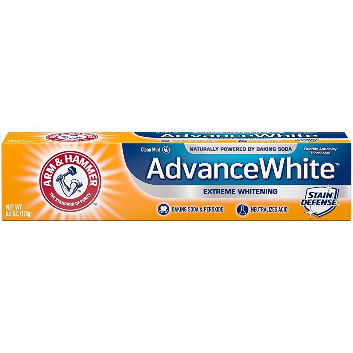 Arm&Hammer Advance White Extreme Karbonat Aromalı Beyazlatma Diş Macunu 170 g 