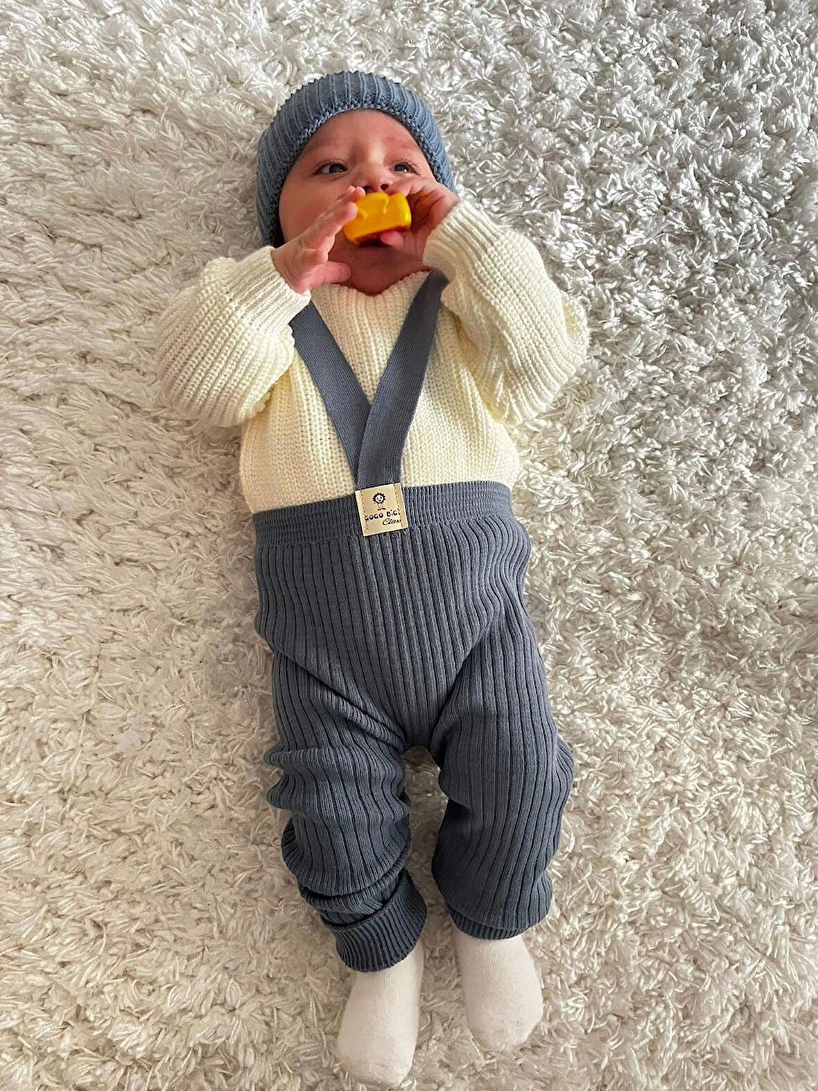 Bebek Slopet Bere Kazak 3 lü Set 