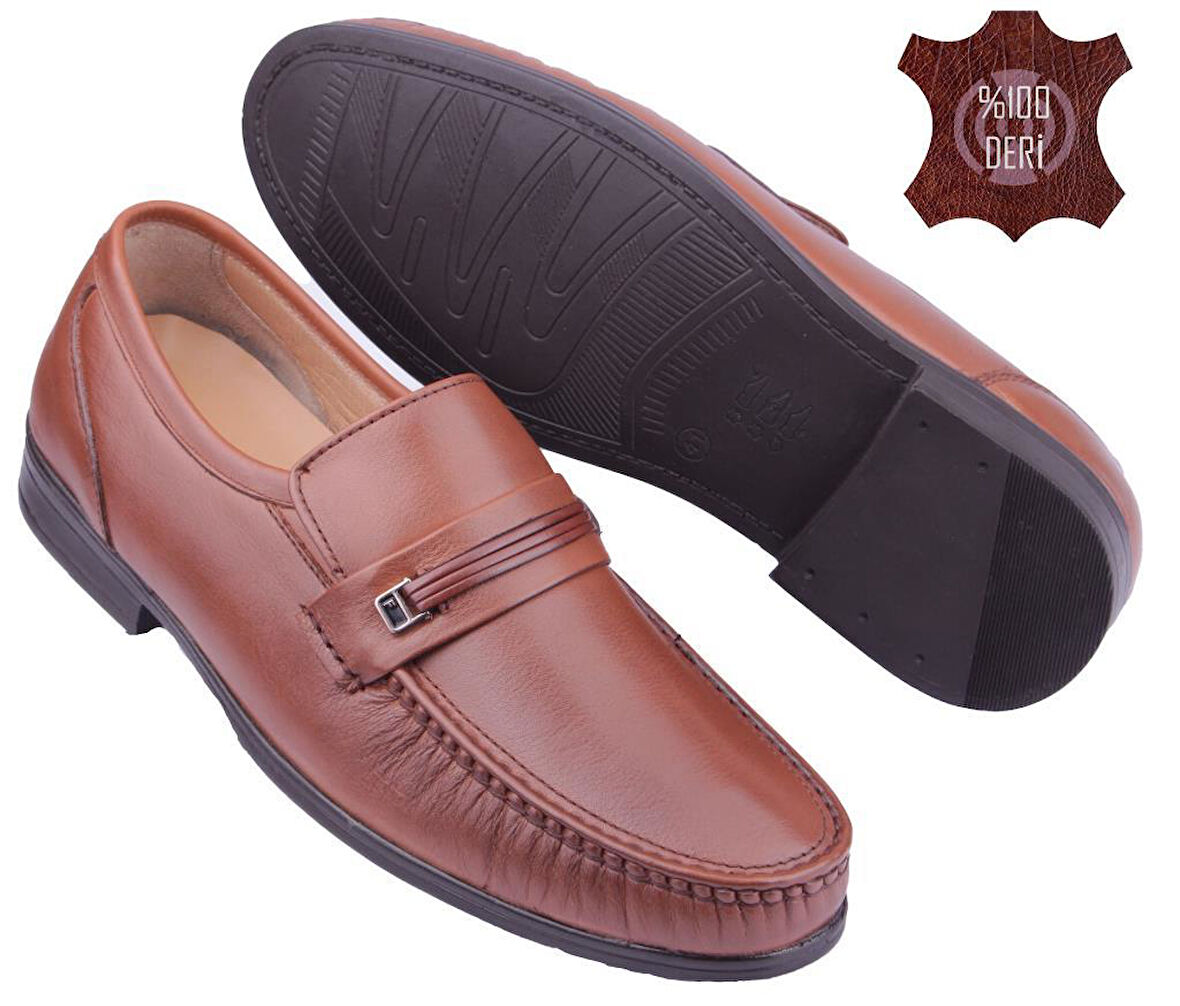 Detector İç Dış Hakiki Deri Günlük Ortopedik Erkek Ayakkabı-(Detector Men's Daily Orthopedic Shoes with Genuine Leather) DTC0333