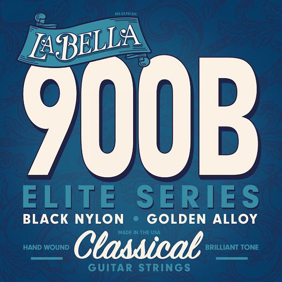 LA BELLA KLASİK TEL SETİ 900B BLACK NAYLON