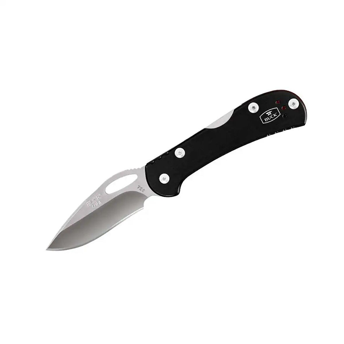 Buck 726 Mini SpitFire Çakı, Siyah-Kırmızı