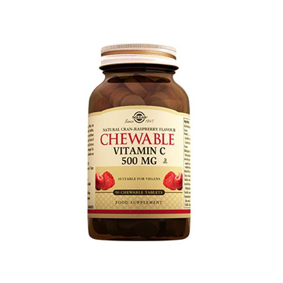 Solgar Chewable Vitamin C 500 Mg 90 Tablet