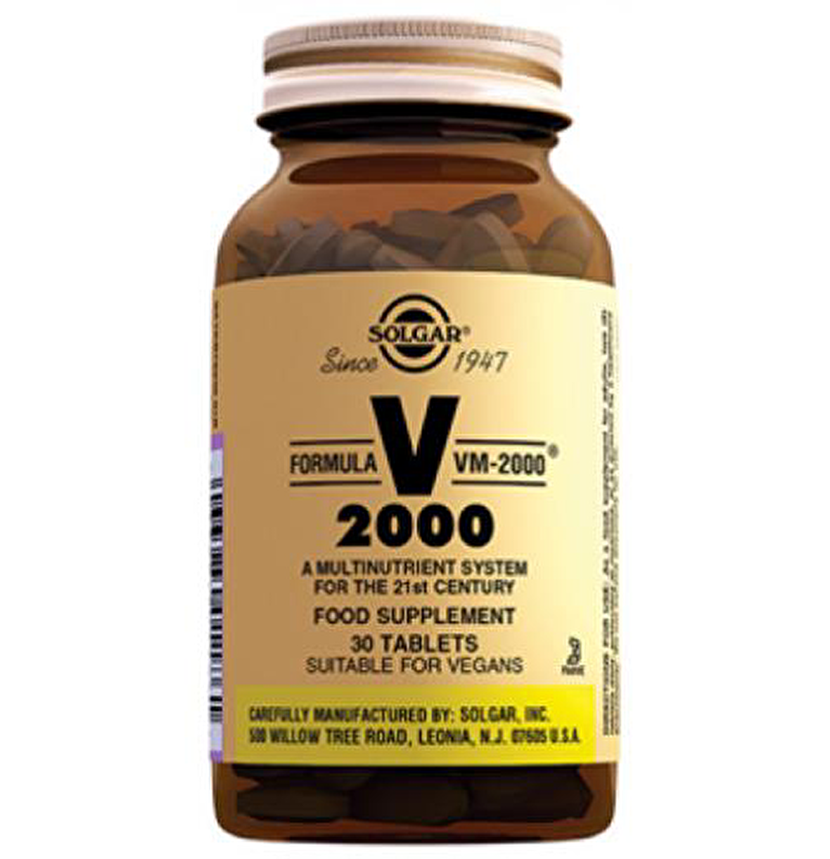 Solgar Vm 2000 Multivitamin 30 Tablet