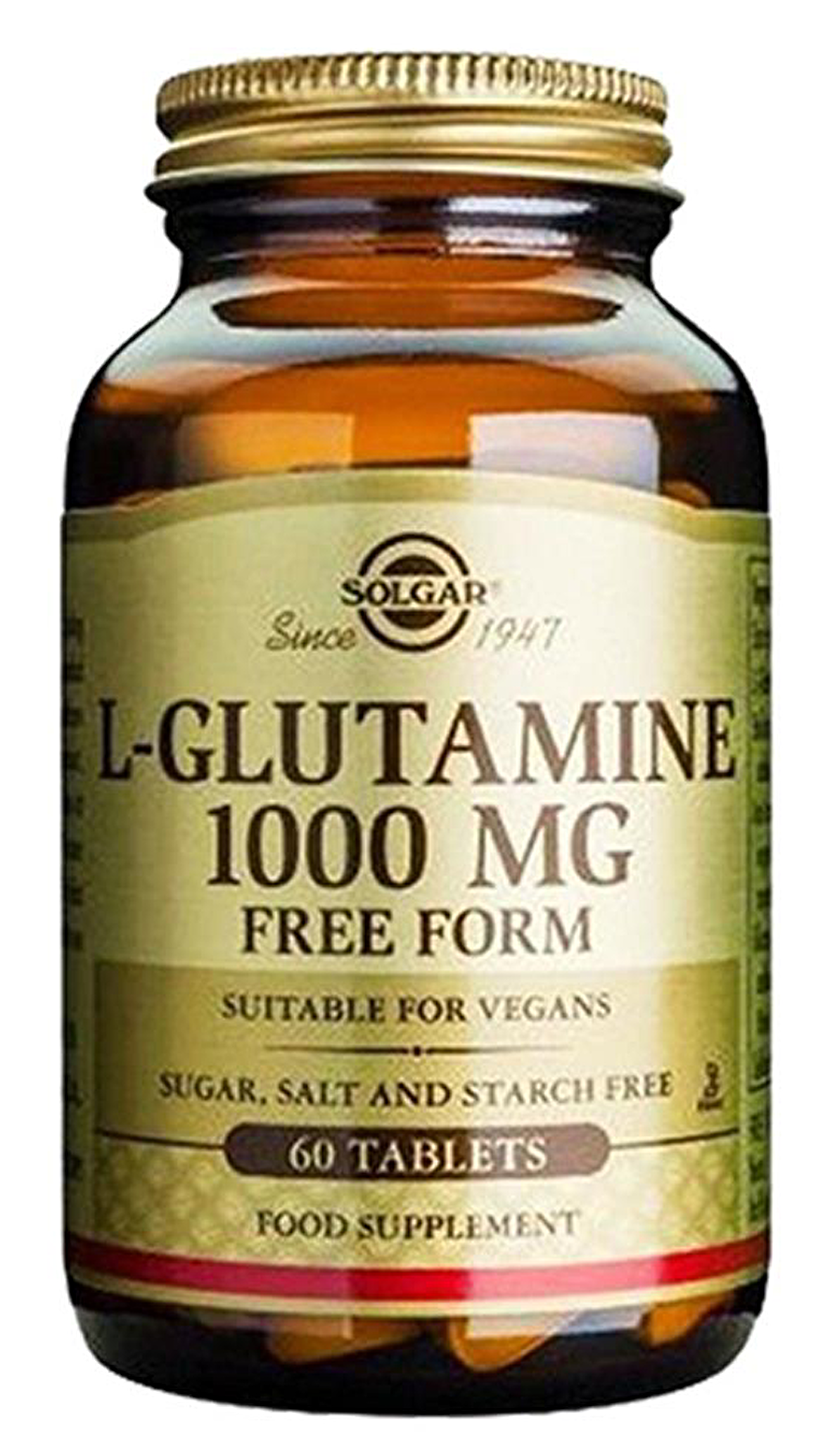 Solgar L-Glutamine 1000 Mg 60 Tablet