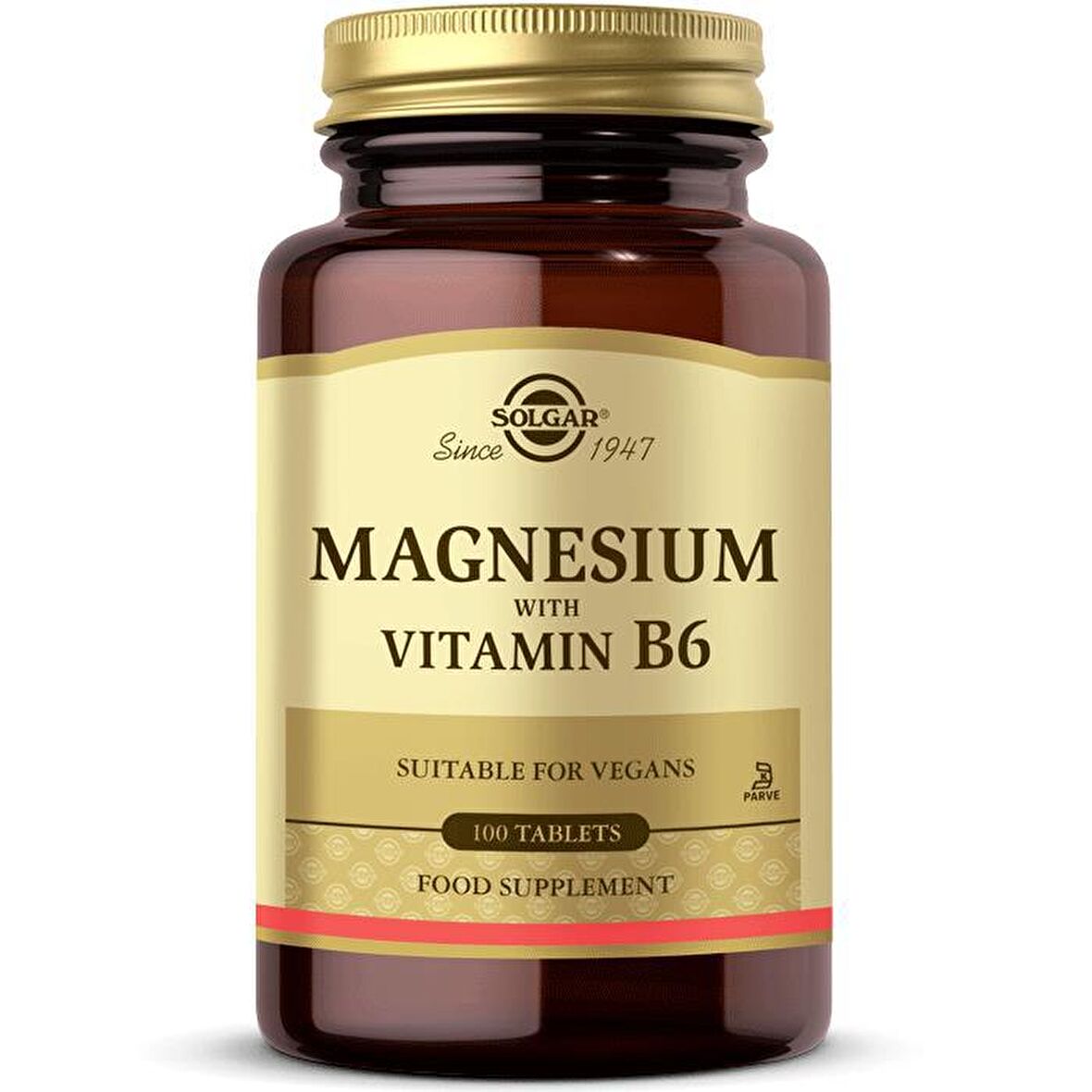 Solgar Magnesium With Vitamin B6 100 Tablet