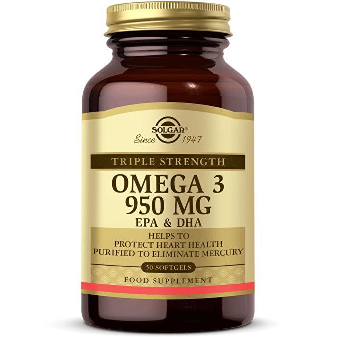 Solgar Omega 3 950 mg 50 Kapsül