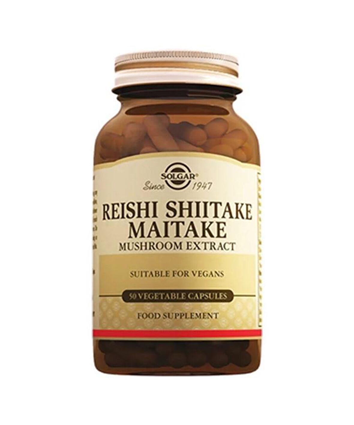 Solgar Reishi Shiitake Maitake Mushroom Extract 50 Kapsül