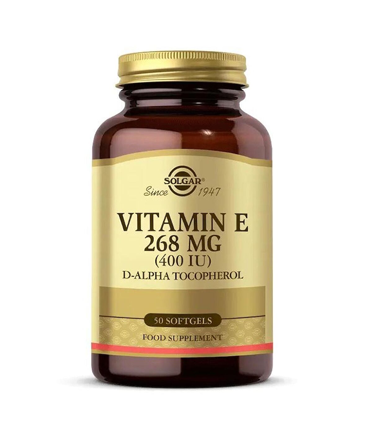 Solgar Vitamin E 400 IU 50 Kapsül