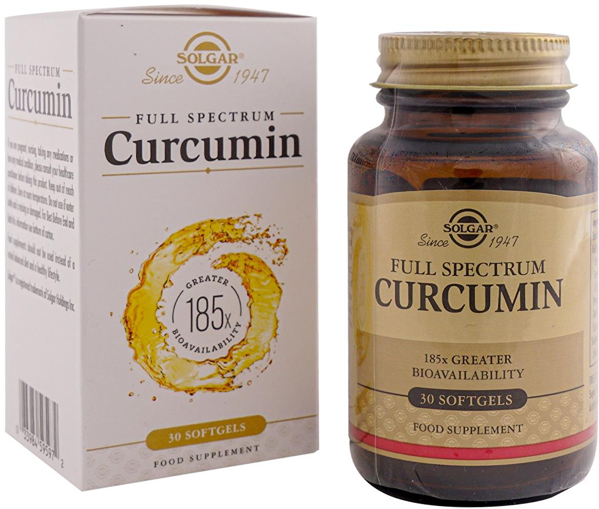 Solgar Full Spectrum Curcumin 30 Kapsül