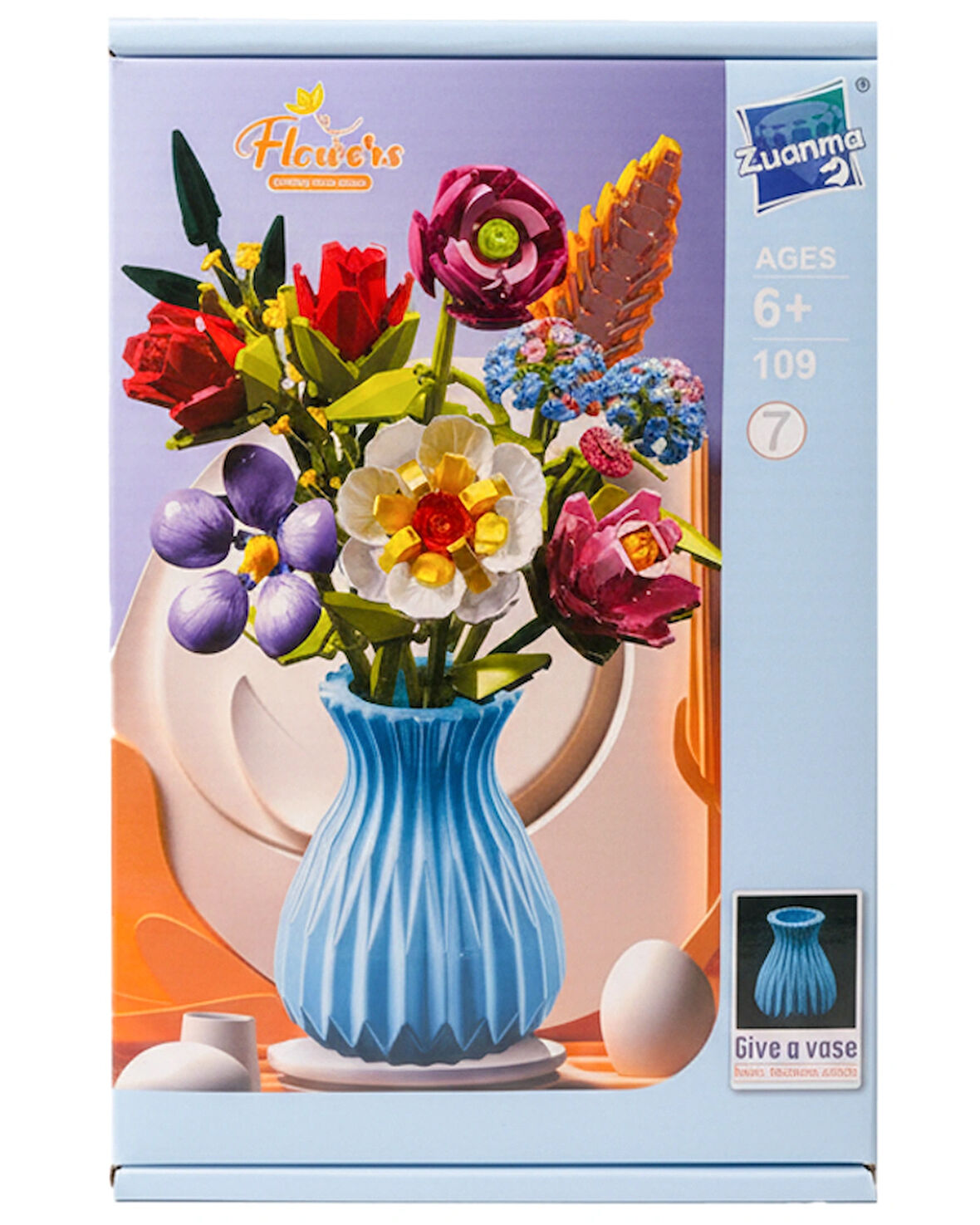 Zuanma Çiçek Buketi Yapım Seti No7 109