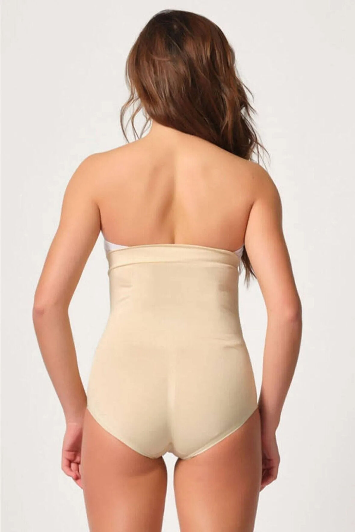 Önden Agraflı Di.kişsiz Yüksek Bel Slip Korse