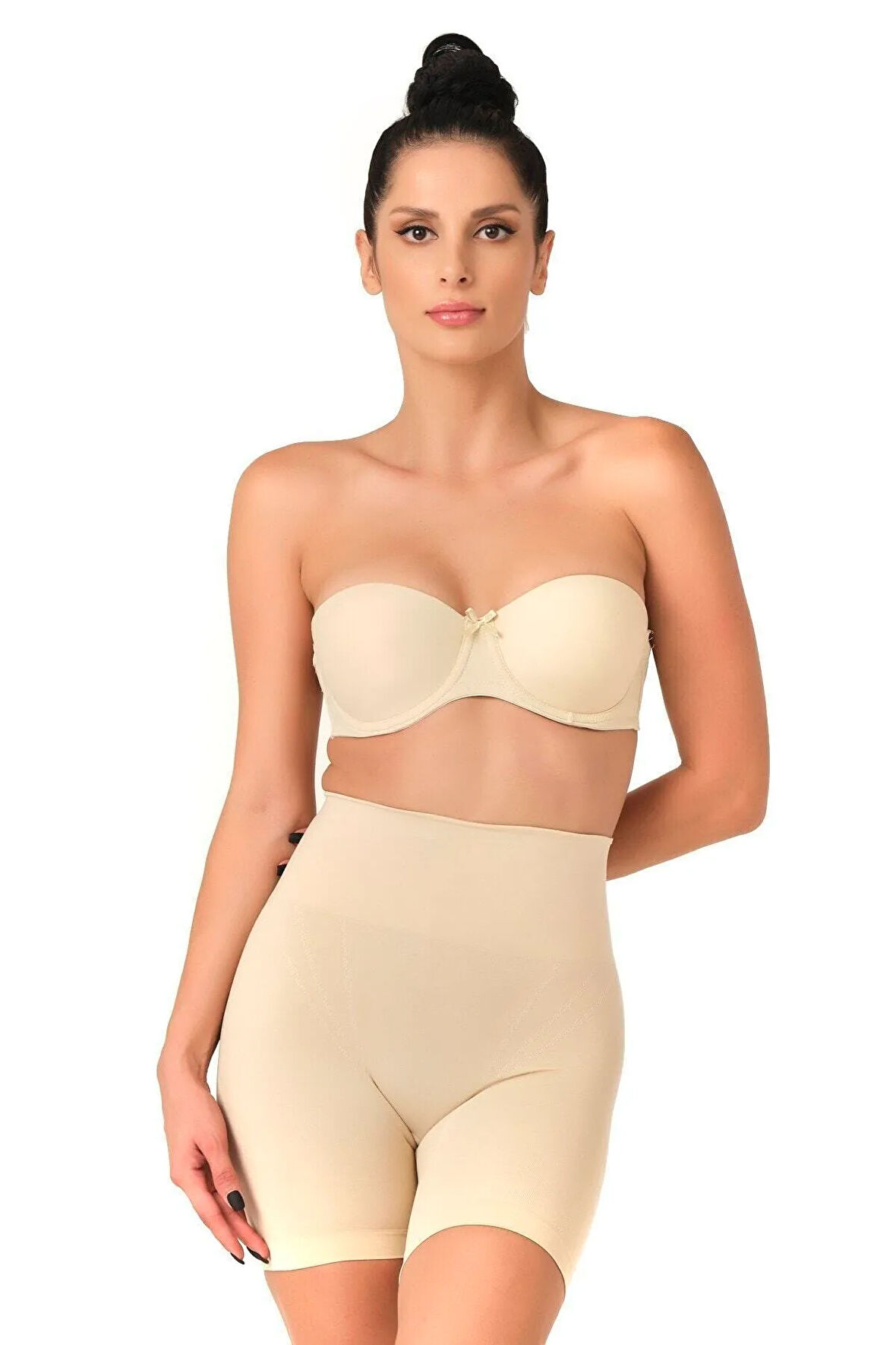 Seamless Double Toparlayıcı Boxer Korse 2022 Ten