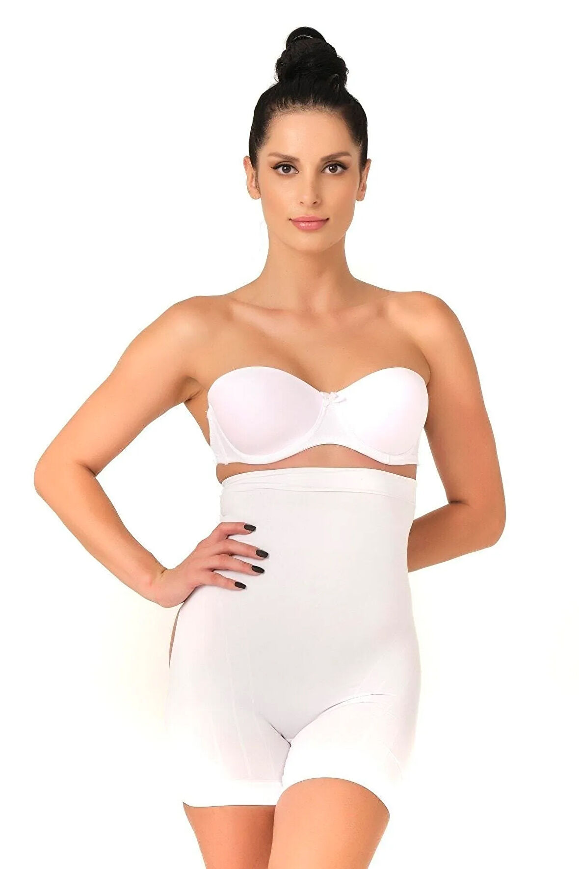 Seamless Popo Açık Yüksek Bel Boxer Korse 2033