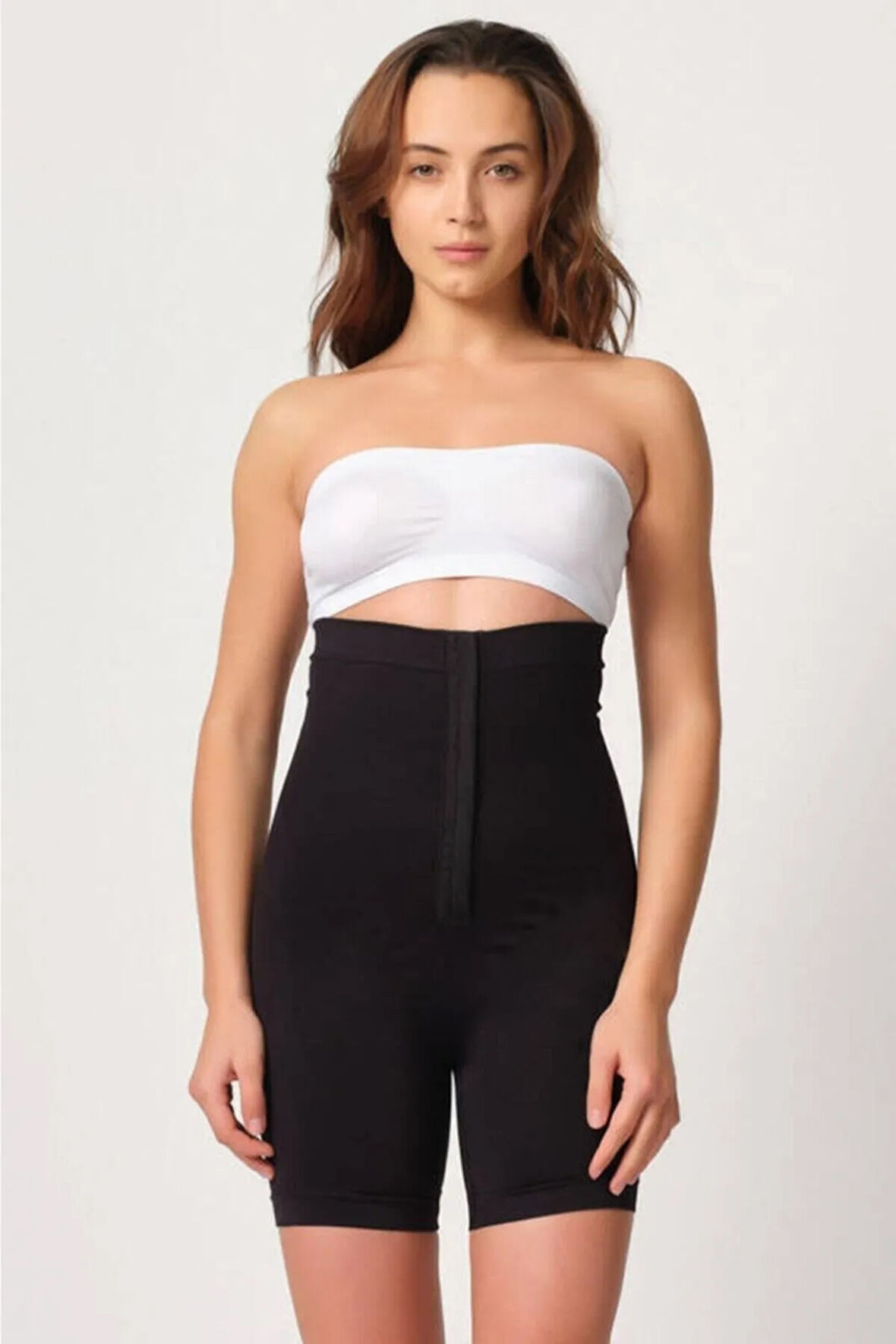 Önden Agraflı Sea.mless Paçalı Boxer Korse