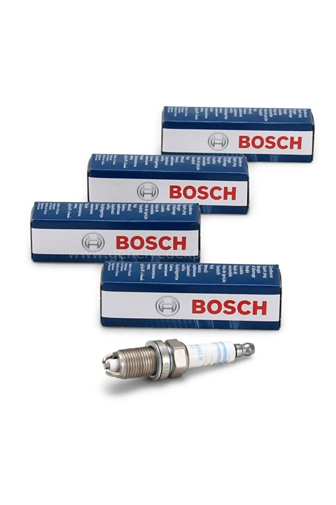 Bosch Hyundai Getz Çift Tırnak Buji Takımı 4 Adet