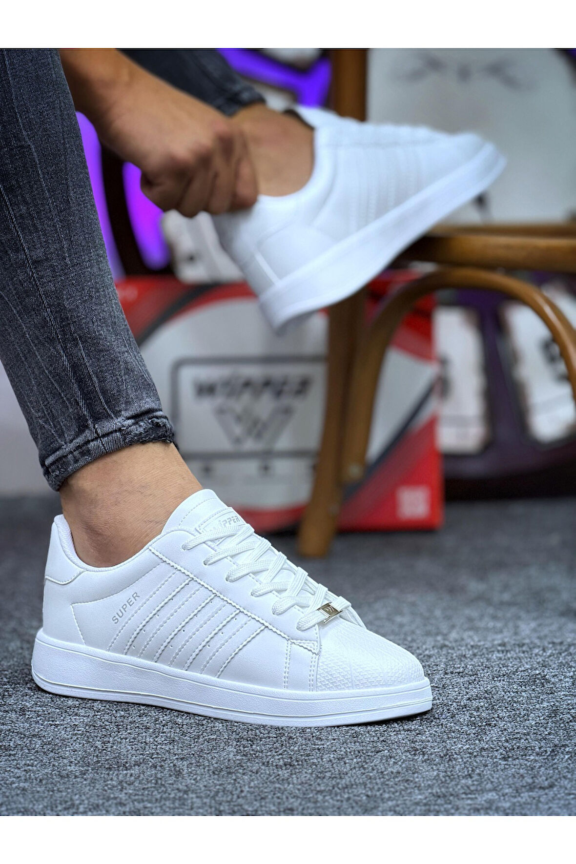 Unisex Spor Ayakkabı Sneaker Hafif Ortopedik Eva Taban Memory Foam Günlük Kullanım İçin Rahat