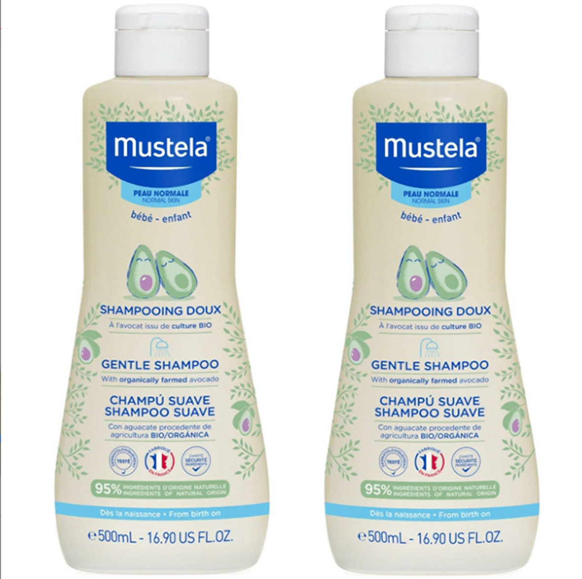 Gentle Shampoo 500 Ml X2 Adet