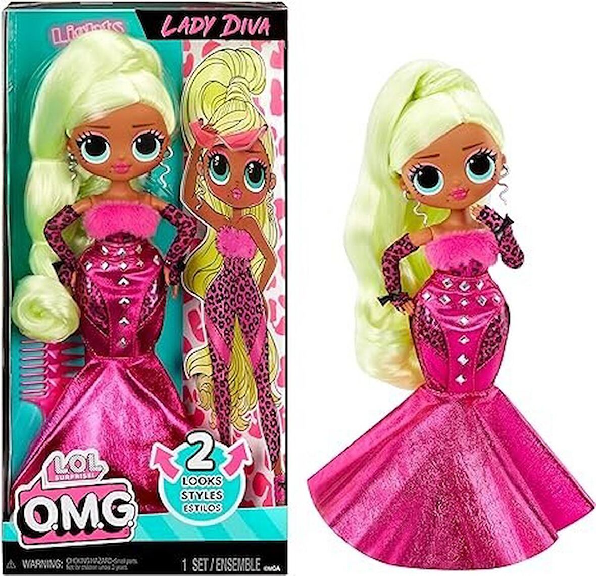 L.O.L OMG Lady Diva 591597 Lisanslı Ürün