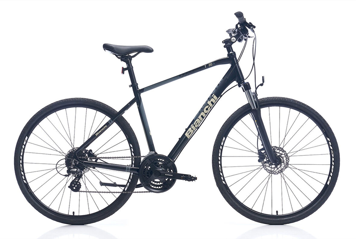 Bianchi T0014FS 28 Jant Hd Trekking Bisiklet (Siyah Bej)