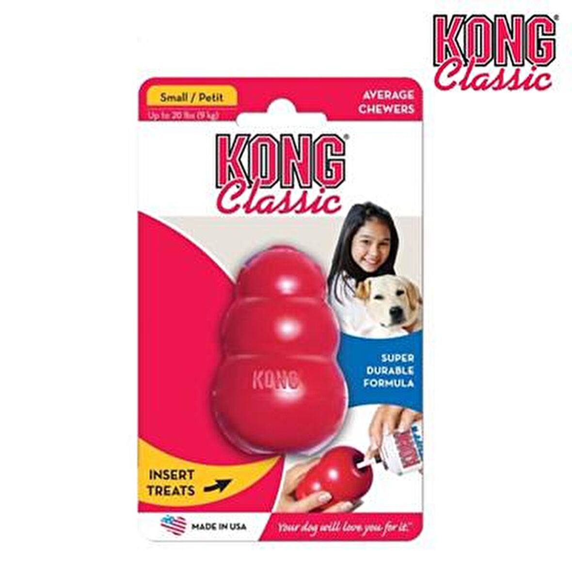 Kong Classic Köpek Oyuncağı Small 8 cm