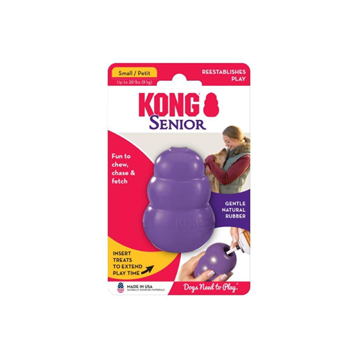 Kong Senior M Yaşlı Köpek Oyuncağı