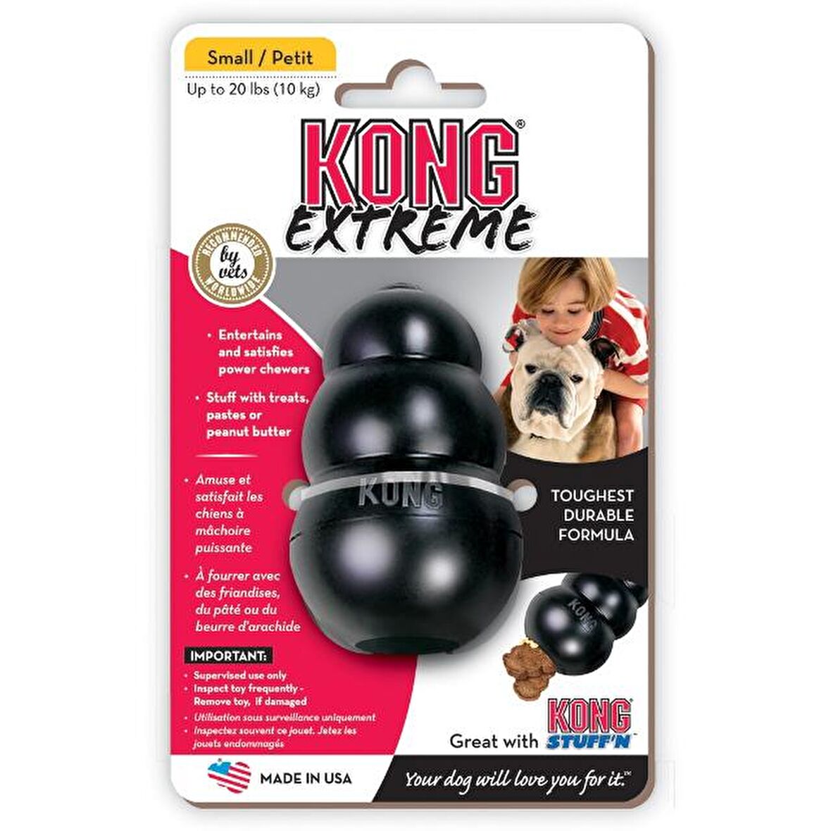 Kong Extreme Köpek Oyuncağı Small 8 cm