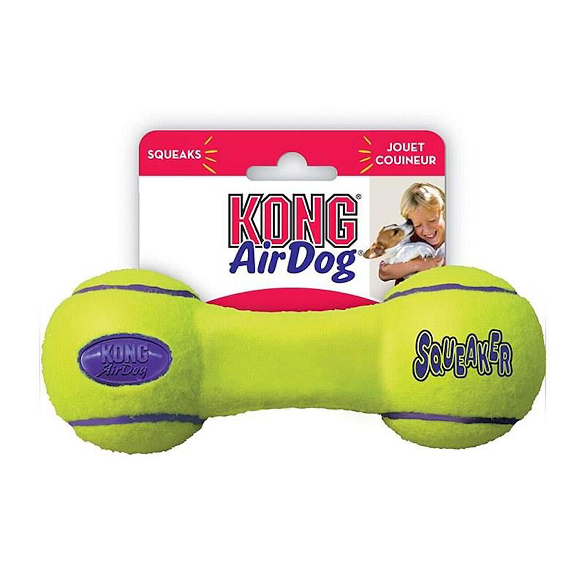 KONG AirDog Dambıl Şeklinde Köpek Oyuncağı Medium