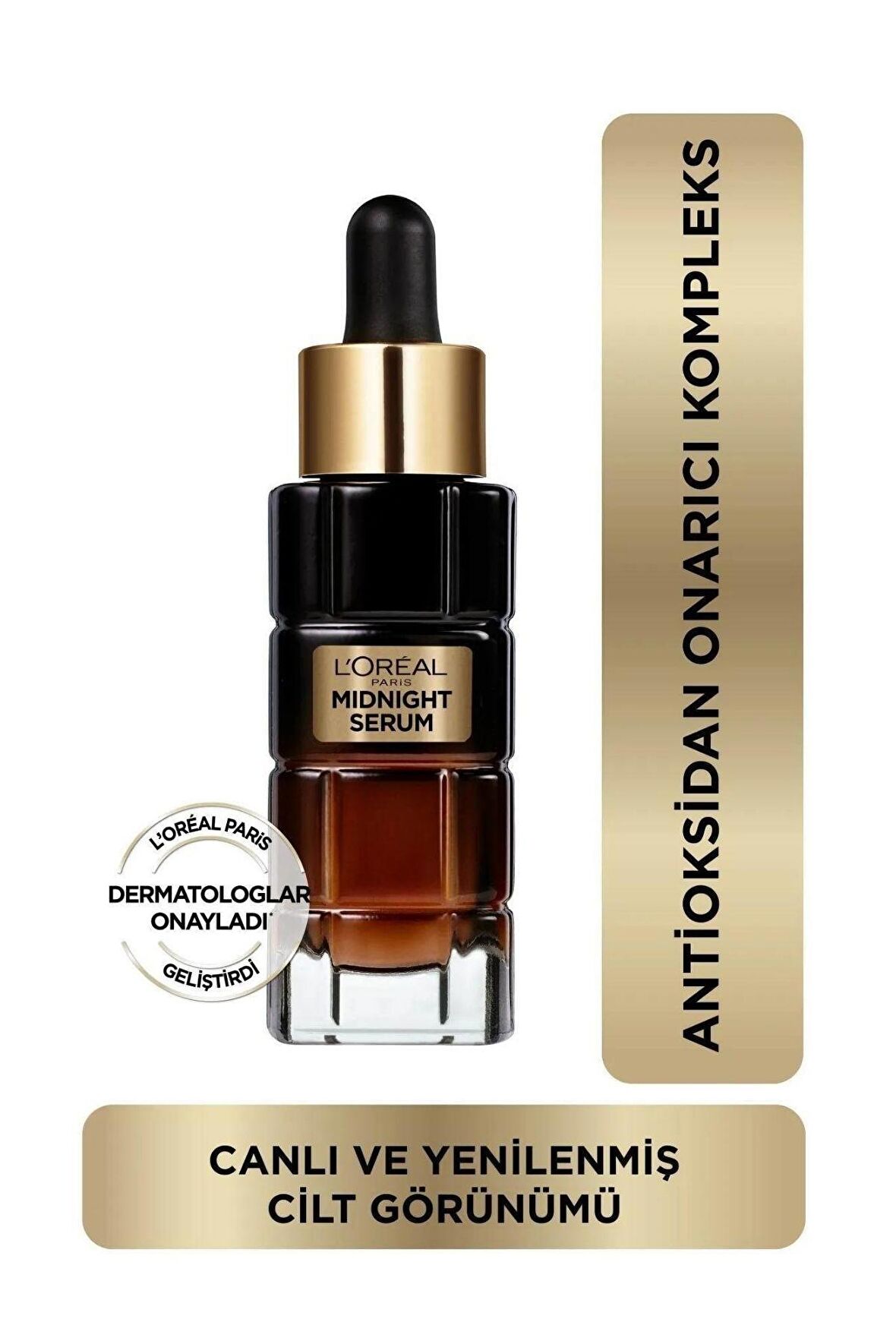 L'Oreal Paris Midnight Serum Cilt Yenileme & Cilt Görünümü Canlandırma Etkili 30 ML