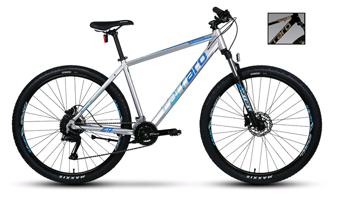 Carraro Force 970C 29 Jant Hd Dağ Bisikleti (Mat Antrasit Kırmızı Gümüş)