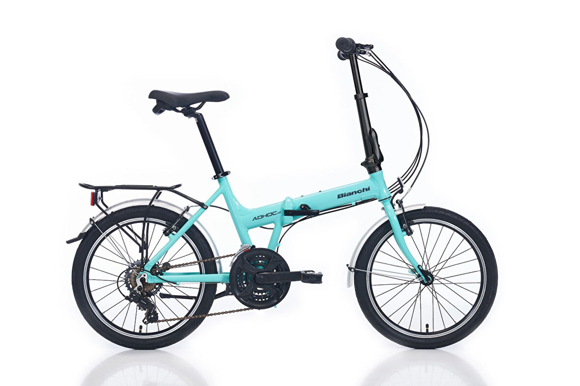Bianchi F21 Adhoc 20 Jant Katlanır Bisiklet (Celeste Siyah)