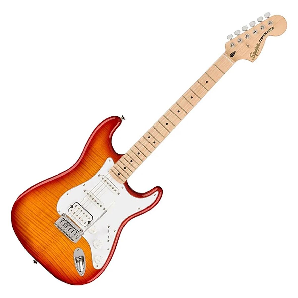 Squier Affinity Stratocaster FMT HSS Akçaağaç Klavye Sienna Sunburst Elektro Gitar