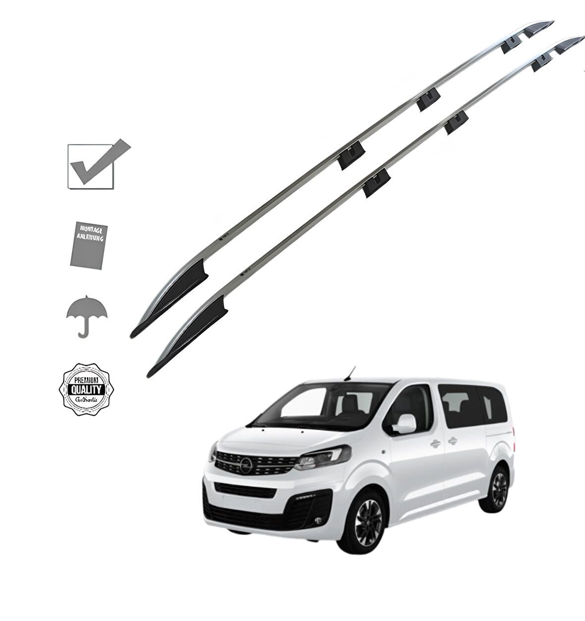 ZAFİRA UZUN ŞASE TAVAN ÇİTASI PORTBAGAJ 2019 2020 2021 2022 2023 2024 2025 2026 2027