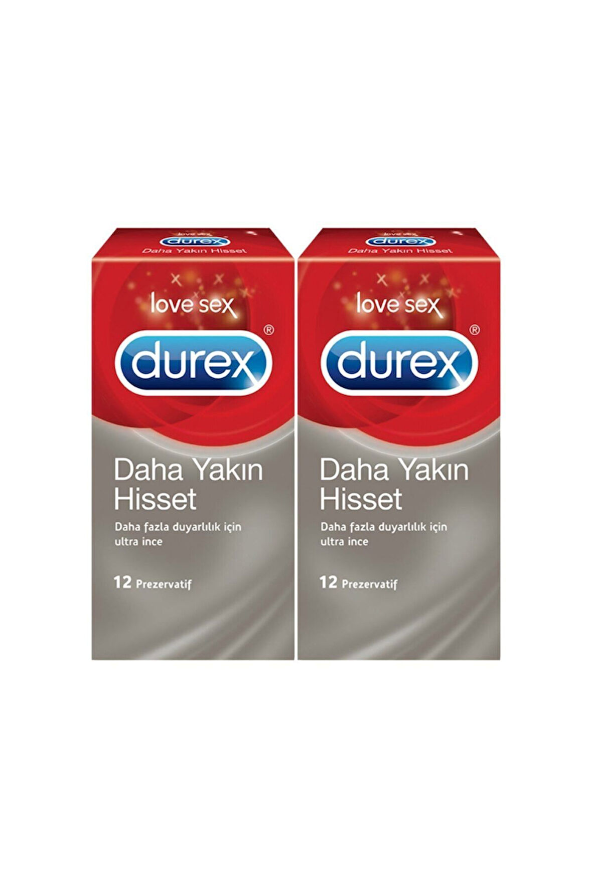 Daha Yakın Hisset 40 adet 20li Prezervatif- 2'li Fırsat Paketi