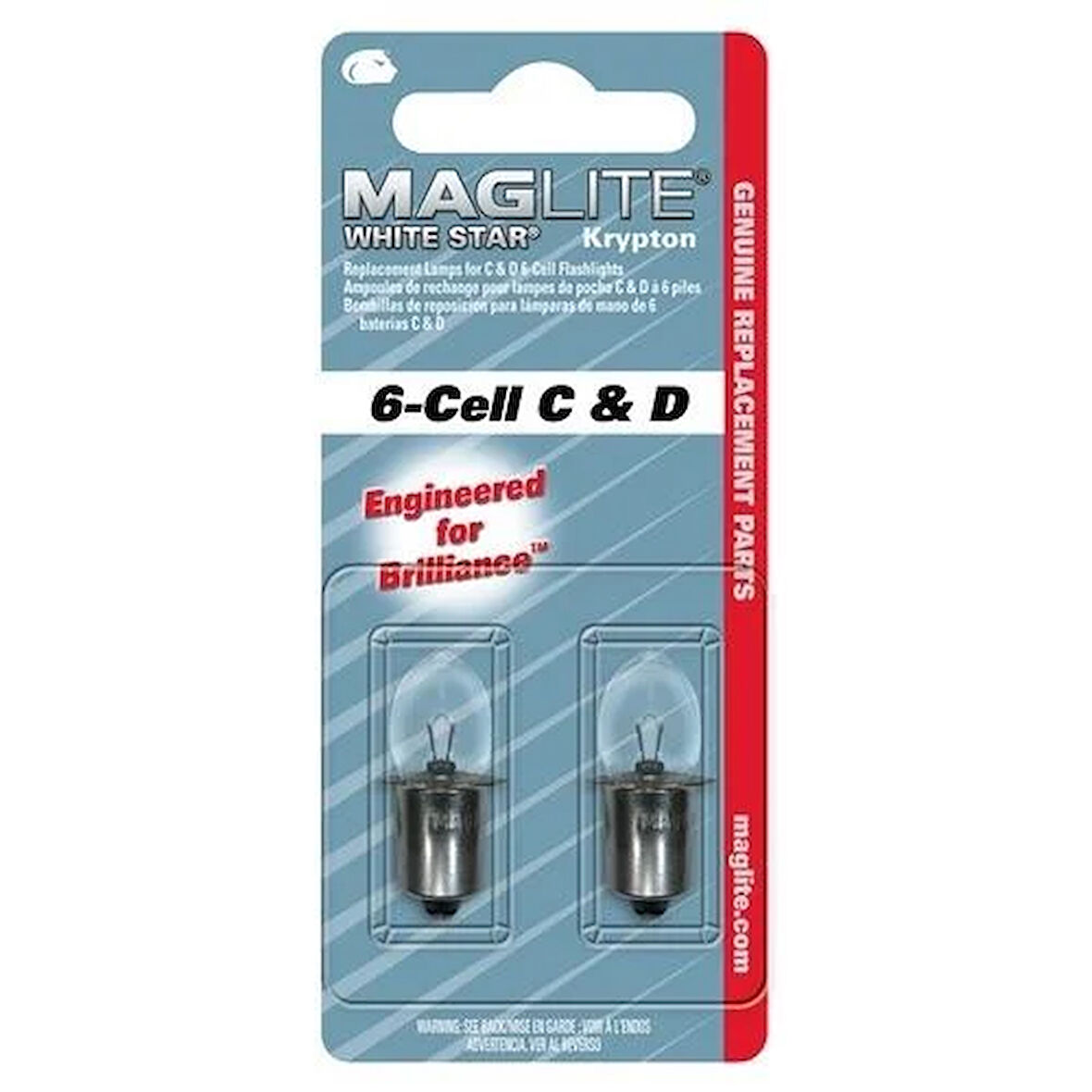 Maglite LWSA601 6C & 6D Ampul
